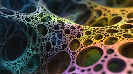 Leinwandbilder - Fractal in 3D cartoon rendering