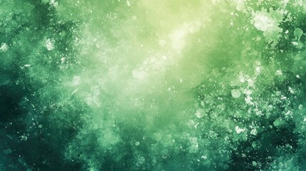Fototapete - Abstract green background featuring a starburst explosion Digital illustration