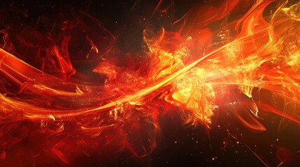 Poster - dynamic and energetic backdrop featuring motion elements