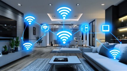 Poster - Smart Home Technology with Connected Devices Visualization