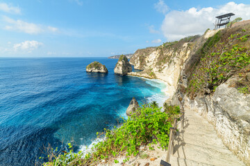 Wall Mural - Awesome view of Diamond Beach at Nusa Penida, Indonesia