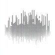 © keystoker - This graphic features a simple line icon depicting sound waves in black against a white background, ideal for music-related applications or interfaces
