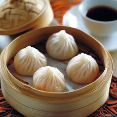 Wall Mural - chinese steamed dumplings