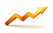© Nattapat - Upward trend growth chart with a bold success arrow, profit increasing, sleek professional design symbolizing financial success and positive business outcomes