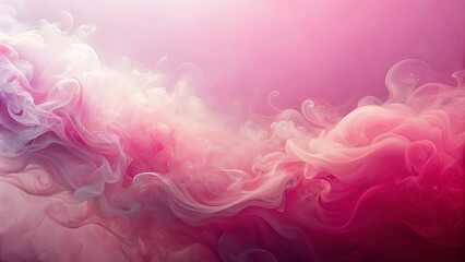 Wall Mural - Abstract Pink and White Swirling Smoke Design for Backgrounds and Wallpapers