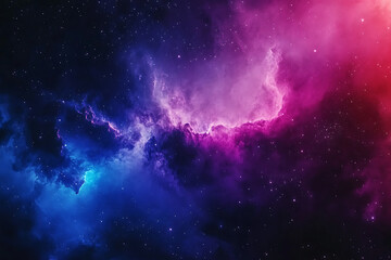 Wall Mural - acolorful space galaxy, cloud nebula, starry night cosmos, and supernova background in the field of 