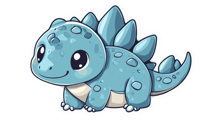 A super cute baby Stegosaurus