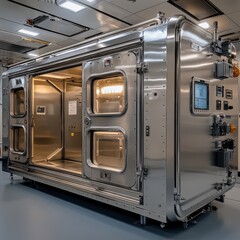 Poster - Nuclear containment chamber engineering for biosafety in energy facilities industrial environment technical viewpoint safety concept