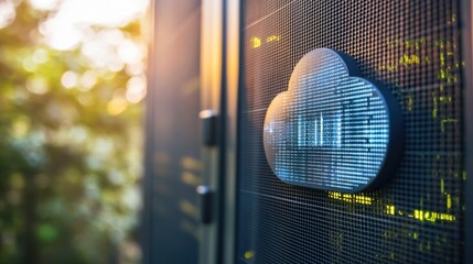 Poster - Cloud Computing Technology and Data Storage Concept