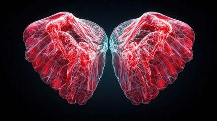 Poster - transform your perspective with stunning red wings artwork
