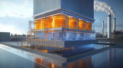 Poster - Nuclear energy containment systems biosafety chambers for engineers in modern cooling technology