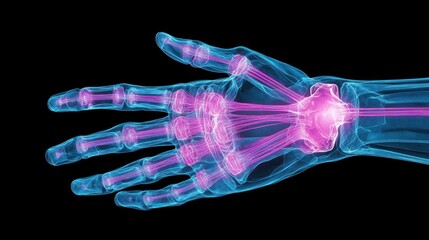 Poster - Explore the intricacies of human hand anatomy with stunning visuals