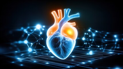 Poster - Explore the functions of the human heart in digital visualization