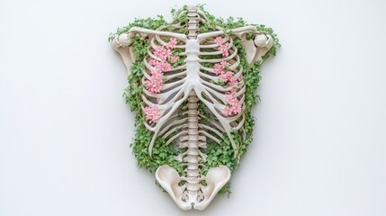 Poster - Explore the connection between nature and anatomy in art