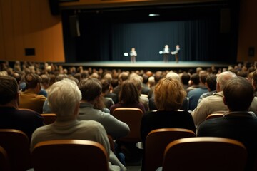 Aufkleber - Join our Business Seminar for engaging discussions, audience participation, collaboration, and valuable insights into industry trends, innovation, and career development opportunities
