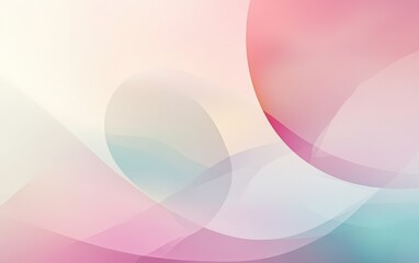 Poster - Soft Minimalist Abstract Background with Gentle Curves and Subtle Color Transitions for Modern Design Projects