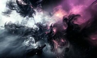 Wall Mural - abstract representations of dark matter