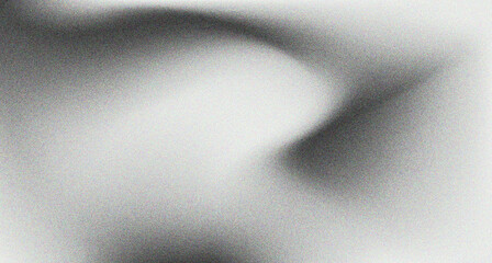 Wall Mural - grainy grey white background, white illuminated spots silver noise texture effect for design