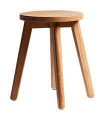 modern stool on a transparent background. isolated background.