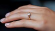 © Koh's Smart - A wedding ring on a hand symbolizes the eternal bond and commitment between two individuals, serving as a physical representation of their love and unity in marriage.