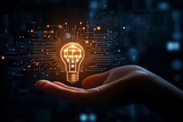 Poster - Illuminating Ideas The Fascinating Intersection of Groundbreaking Innovation and CuttingEdge Technology in todays rapidly evolving world continues to inspire and drive forward progress