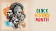 © Andre Nery - Black History Month Banner Social Media Template