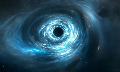 Wall Mural - cosmic portal opening to another dimension