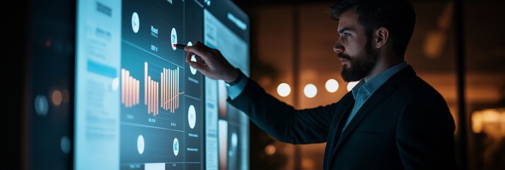 Poster - Business Analytics and Data Visualization in a Modern Workspace A Comprehensive Overview of How Companies Leverage Data for Insight and Growth through Innovative Charts and Executive Dashboards