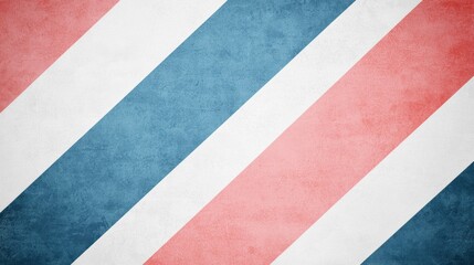 Poster - A vibrant, striped texture featuring red, white, and blue colors, ideal for backgrounds or creative projects.