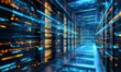 © Mikhail Vorobev - Advanced data center showcasing server cabinets and high tech equipment for cloud computing services
