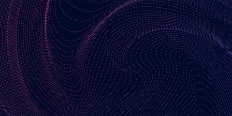 abstract technology particles modern mesh background.