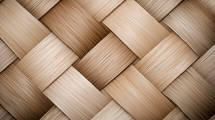 Poster - Earthy Tones Crosshatch - Minimalist Abstract Background with Overlapping Lines in Varied Thickness for Textured Design Projects
