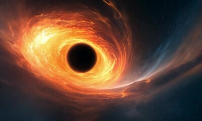 Wall Mural - cosmic portal opening to another dimension