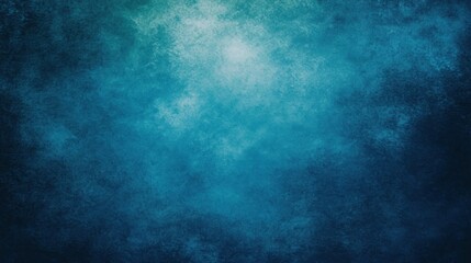 Poster - Mysterious and Abstract Blue Background Texture with Subtle Depth and Soft Gradients for Creative and Artistic Projects