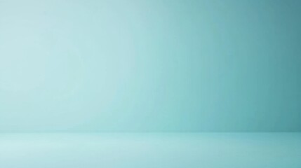 Aufkleber - Bright and Serene Aquamarine Background with Smooth Surface Ideal for Displaying Products, Artworks, or Minimalist Designs in Commercial Photography