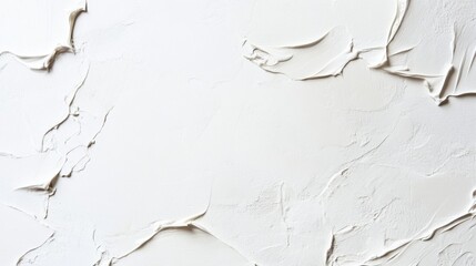 Poster - textured white background with abstract peeling paint, perfect for artistic designs, home decor proj