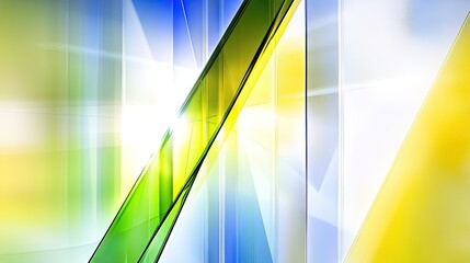 Poster - Abstract Bright Colorful Background with Geometric Shapes and Light Effects for Creative Design, Website, and Art Projects, Ideal for Modern Aesthetics and Visual Inspiration