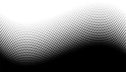 Halftone gradient abstract vector background