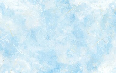 Fototapete - Abstract light blue textured background with soft patterns and subtle golden accents for creative design projects