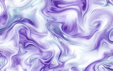 Poster - Abstract purple swirl design with fluid patterns and soft gradients perfect for artistic backgrounds or digital art projects