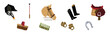 © topvectors - Equestrian Sport Equipment and Horse Riding Gear Vector Set