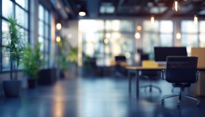 Poster - Integrating Technology In A Contemporary Office Design: Blurring The Lines Between Work And Technology In The Workplace.