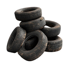 Tire PNG isolated on transparent background