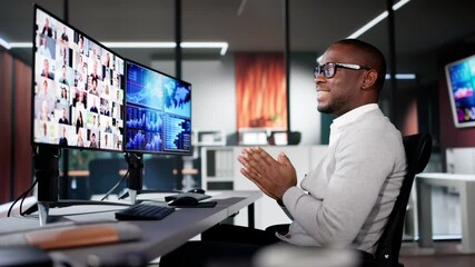 Poster - Virtual Online Video Meeting