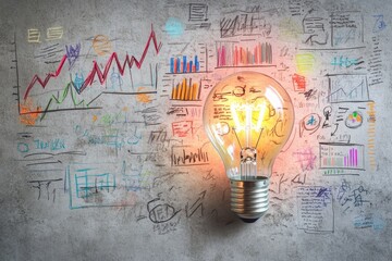 Poster - Illuminate Your Business Strategy Discover Innovative Ideas and Effectively Leverage Data Insights for Greater Success and Sustainable Growth throughout your entrepreneurial journey and endeavors