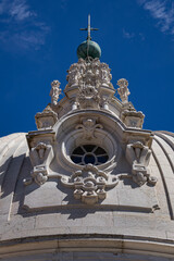 Wall Mural - Basilica da Estrela (Royal Basilica and Convent of the Most Sacred Heart of Jesus, 1790). Lisbon, Portugal.