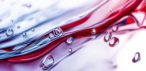 Poster - Exploring the beauty of fluid dynamics an artistic perspective on water and color