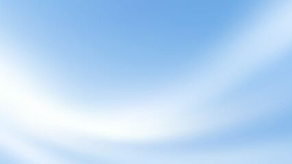 Soft Blue Gradient Sky Background Abstract