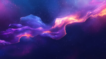 Wall Mural - aweinspiring colorful nebula and galaxy cloud in deep space capturing the wonders of the universe ab