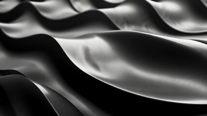 Fototapete - Black White Swirl lights. Abstract wallpaper